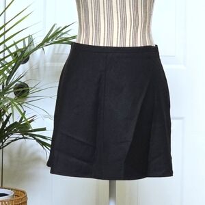 BCBGMAXAZRIA Black A-Line Mini Skirt Size XS